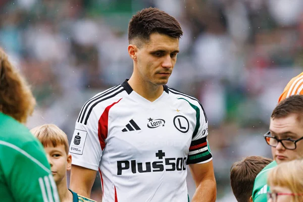 Bartosz Kapustka seen during PKO BP Ekstraklasa 25 26 game between teams of Legia Warszawa and Radomiak Radom at Wojska Polskiego Stadium (Maciej Rogowski/Ball Raw Images)