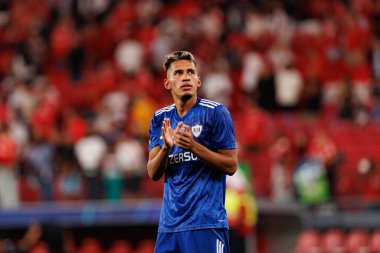 Camilo Duran seen during Champions League 25 26 league phase game between SL Benfica and Qarabag FK (Maciej Rogowski/ Ball Raw Images)