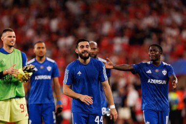 Elvin Jafarguliyev seen during Champions League 25 26 league phase game between SL Benfica and Qarabag FK (Maciej Rogowski/ Ball Raw Images)