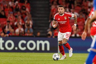 Nicolas Otamendi seen during Champions League 25 26 league phase game between SL Benfica and Qarabag FK (Maciej Rogowski/ Ball Raw Images)