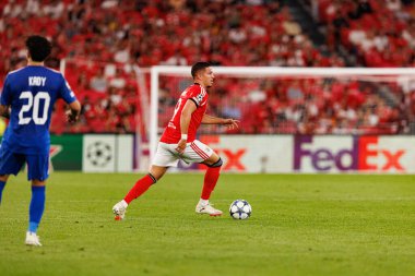 Franjo Ivanovic seen during Champions League 25 26 league phase game between SL Benfica and Qarabag FK (Maciej Rogowski/ Ball Raw Images)