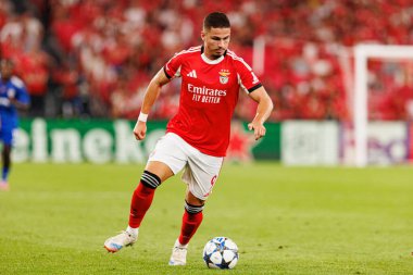 Franjo Ivanovic seen during Champions League 25 26 league phase game between SL Benfica and Qarabag FK (Maciej Rogowski/ Ball Raw Images)