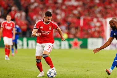 Franjo Ivanovic seen during Champions League 25 26 league phase game between SL Benfica and Qarabag FK (Maciej Rogowski/ Ball Raw Images)