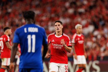 Georgiy Sudakov seen during Champions League 25 26 league phase game between SL Benfica and Qarabag FK (Maciej Rogowski/ Ball Raw Images)