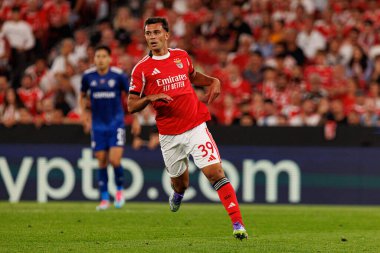 Henrique Araujo seen during Champions League 25 26 league phase game between SL Benfica and Qarabag FK (Maciej Rogowski/ Ball Raw Images)