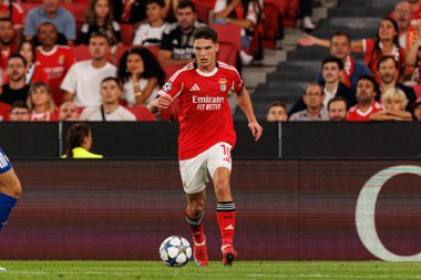 Georgiy Sudakov seen during Champions League 25 26 league phase game between SL Benfica and Qarabag FK (Maciej Rogowski/ Ball Raw Images)