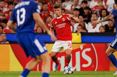 Samuel Dahl seen during Champions League 25 26 league phase game between SL Benfica and Qarabag FK (Maciej Rogowski/ Ball Raw Images)