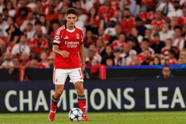 Georgiy Sudakov seen during Champions League 25 26 league phase game between SL Benfica and Qarabag FK (Maciej Rogowski/ Ball Raw Images)