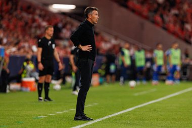 Bruno Lage seen during Champions League 25 26 league phase game between SL Benfica and Qarabag FK (Maciej Rogowski/ Ball Raw Images)