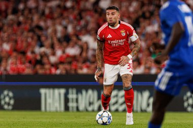Nicolas Otamendi seen during Champions League 25 26 league phase game between SL Benfica and Qarabag FK (Maciej Rogowski/ Ball Raw Images)