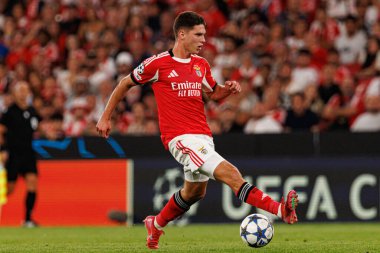 Georgiy Sudakov seen during Champions League 25 26 league phase game between SL Benfica and Qarabag FK (Maciej Rogowski/ Ball Raw Images)