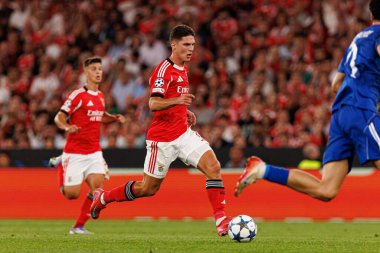 Georgiy Sudakov seen during Champions League 25 26 league phase game between SL Benfica and Qarabag FK (Maciej Rogowski/ Ball Raw Images)