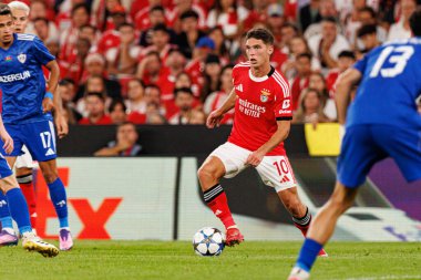 Georgiy Sudakov seen during Champions League 25 26 league phase game between SL Benfica and Qarabag FK (Maciej Rogowski/ Ball Raw Images)