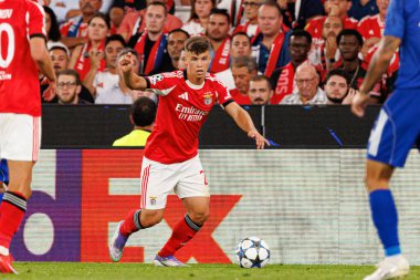 Samuel Dahl seen during Champions League 25 26 league phase game between SL Benfica and Qarabag FK (Maciej Rogowski/ Ball Raw Images)