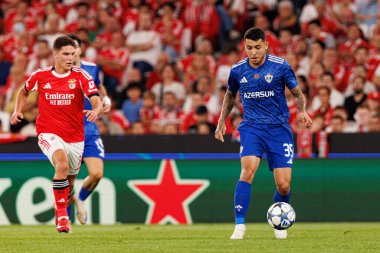 Pedro Bicalho seen during Champions League 25 26 league phase game between SL Benfica and Qarabag FK (Maciej Rogowski/ Ball Raw Images)