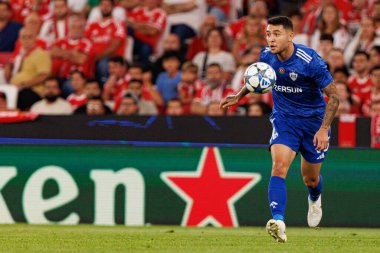 Pedro Bicalho seen during Champions League 25 26 league phase game between SL Benfica and Qarabag FK (Maciej Rogowski/ Ball Raw Images)