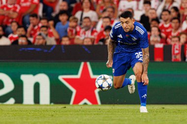 Pedro Bicalho seen during Champions League 25 26 league phase game between SL Benfica and Qarabag FK (Maciej Rogowski/ Ball Raw Images)