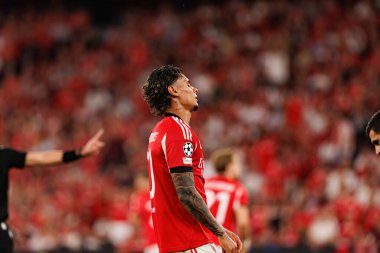Richard Rios seen during Champions League 25 26 league phase game between SL Benfica and Qarabag FK (Maciej Rogowski/ Ball Raw Images)