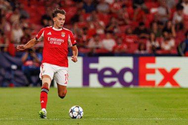 Amar Dedic seen during Champions League 25 26 league phase game between SL Benfica and Qarabag FK (Maciej Rogowski/ Ball Raw Images)