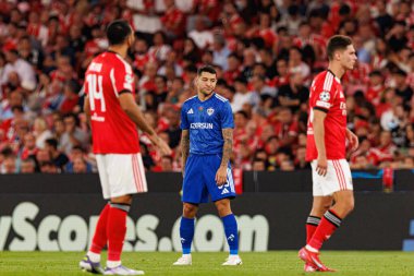 Pedro Bicalho seen during Champions League 25 26 league phase game between SL Benfica and Qarabag FK (Maciej Rogowski/ Ball Raw Images)