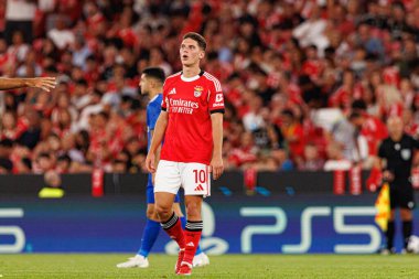 Georgiy Sudakov seen during Champions League 25 26 league phase game between SL Benfica and Qarabag FK (Maciej Rogowski/ Ball Raw Images)