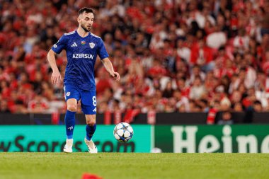 Marko Jankovic seen during Champions League 25 26 league phase game between SL Benfica and Qarabag FK (Maciej Rogowski/ Ball Raw Images)