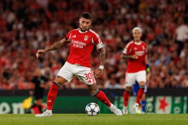 Nicolas Otamendi seen during Champions League 25 26 league phase game between SL Benfica and Qarabag FK (Maciej Rogowski/ Ball Raw Images)