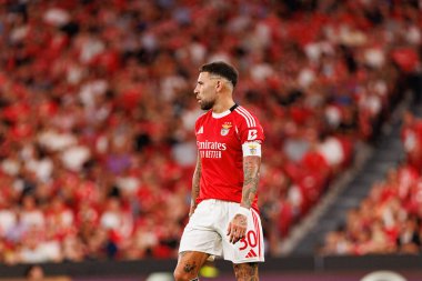 Nicolas Otamendi seen during Champions League 25 26 league phase game between SL Benfica and Qarabag FK (Maciej Rogowski/ Ball Raw Images)