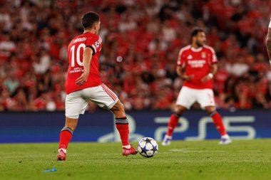 Georgiy Sudakov seen during Champions League 25 26 league phase game between SL Benfica and Qarabag FK (Maciej Rogowski/ Ball Raw Images)