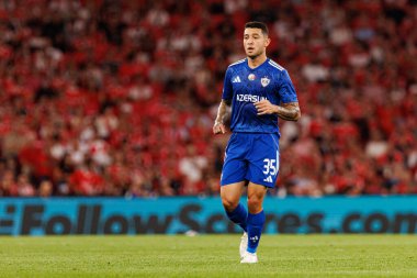Pedro Bicalho seen during Champions League 25 26 league phase game between SL Benfica and Qarabag FK (Maciej Rogowski/ Ball Raw Images)