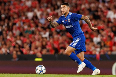Pedro Bicalho seen during Champions League 25 26 league phase game between SL Benfica and Qarabag FK (Maciej Rogowski/ Ball Raw Images)