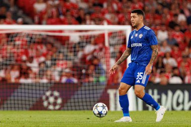 Pedro Bicalho seen during Champions League 25 26 league phase game between SL Benfica and Qarabag FK (Maciej Rogowski/ Ball Raw Images)