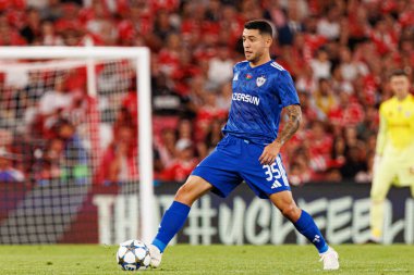 Pedro Bicalho seen during Champions League 25 26 league phase game between SL Benfica and Qarabag FK (Maciej Rogowski/ Ball Raw Images)