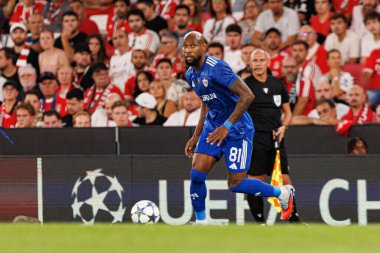 Kevin Medina seen during Champions League 25 26 league phase game between SL Benfica and Qarabag FK (Maciej Rogowski/ Ball Raw Images)