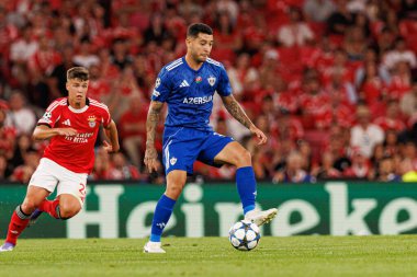 Pedro Bicalho seen during Champions League 25 26 league phase game between SL Benfica and Qarabag FK (Maciej Rogowski/ Ball Raw Images)