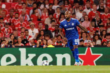 Kevin Medina seen during Champions League 25 26 league phase game between SL Benfica and Qarabag FK (Maciej Rogowski/ Ball Raw Images)