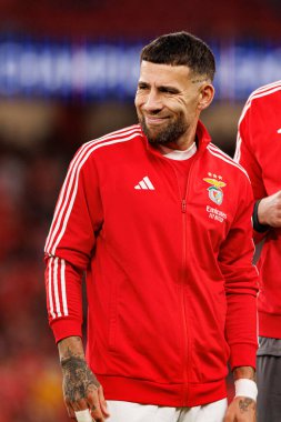 Nicolas Otamendi seen during Champions League 25 26 league phase game between SL Benfica and Qarabag FK (Maciej Rogowski/ Ball Raw Images)