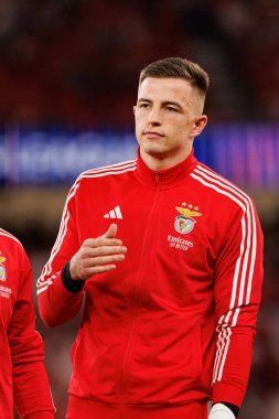 Anatoliy Trubin seen during Champions League 25 26 league phase game between SL Benfica and Qarabag FK (Maciej Rogowski/ Ball Raw Images)