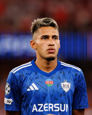 Camilo Duran seen during Champions League 25 26 league phase game between SL Benfica and Qarabag FK (Maciej Rogowski/ Ball Raw Images)