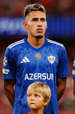 Camilo Duran seen during Champions League 25 26 league phase game between SL Benfica and Qarabag FK (Maciej Rogowski/ Ball Raw Images)