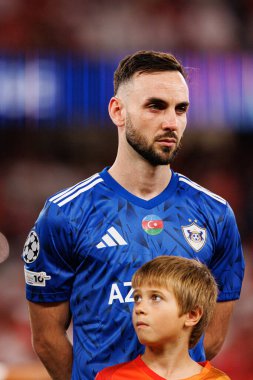 Marko Jankovic seen during Champions League 25 26 league phase game between SL Benfica and Qarabag FK (Maciej Rogowski/ Ball Raw Images)