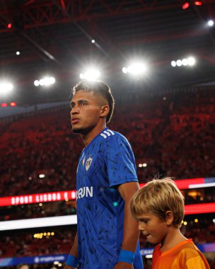 Camilo Duran seen during Champions League 25 26 league phase game between SL Benfica and Qarabag FK (Maciej Rogowski/ Ball Raw Images)
