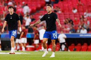 Pedro Bicalho seen during Champions League 25 26 league phase game between SL Benfica and Qarabag FK (Maciej Rogowski/ Ball Raw Images)
