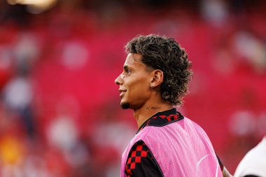Richard Rios seen during Champions League 25 26 league phase game between SL Benfica and Qarabag FK (Maciej Rogowski/ Ball Raw Images)