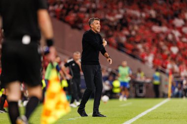 Bruno Lage seen during Champions League league phase game between SL Benfica and Qarabag FK (Maciej Rogowski/ Ball Raw Images)