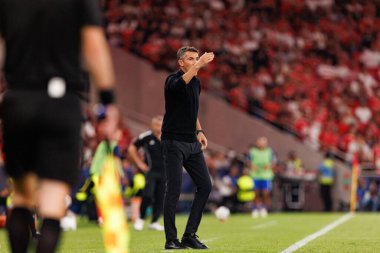 Bruno Lage seen during Champions League league phase game between SL Benfica and Qarabag FK (Maciej Rogowski/ Ball Raw Images)