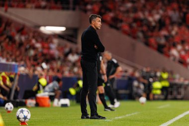 Bruno Lage seen during Champions League league phase game between SL Benfica and Qarabag FK (Maciej Rogowski/ Ball Raw Images)