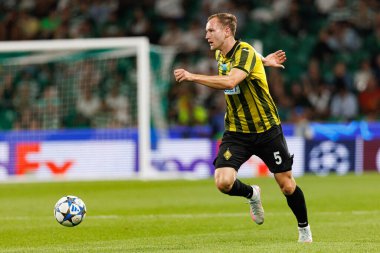 Lev Kurgin seen during Champions League 25 26 league phase game between Sporting CP and FC Kairat Almaty (Maciej Rogowski/ Ball Raw Images)