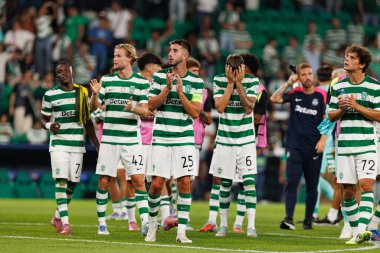 Players of Sporting seen during Champions League 25 26 league phase game between Sporting CP and FC Kairat Almaty (Maciej Rogowski/ Ball Raw Images)