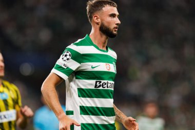 Zeno Debast seen during Champions League 25 26 league phase game between Sporting CP and FC Kairat Almaty (Maciej Rogowski/ Ball Raw Images)